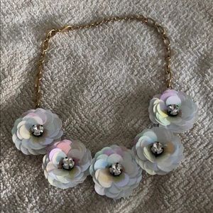 JCrew floral necklace